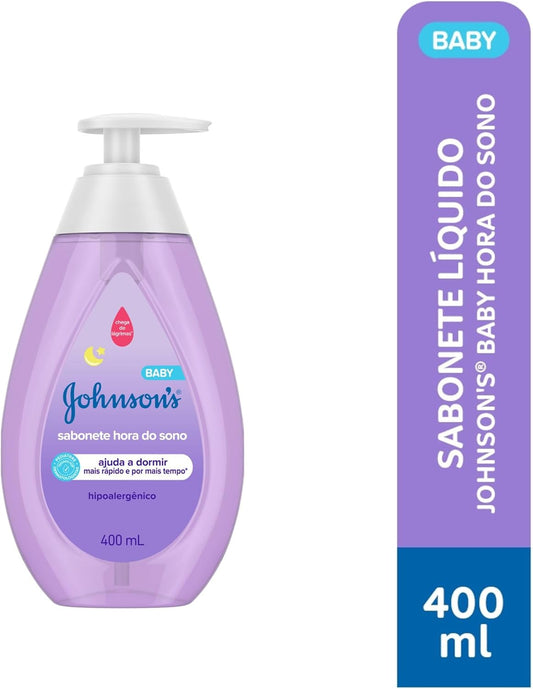 💤 Johnson’s Baby Sabonete Líquido Hora do Sono – 400ml
