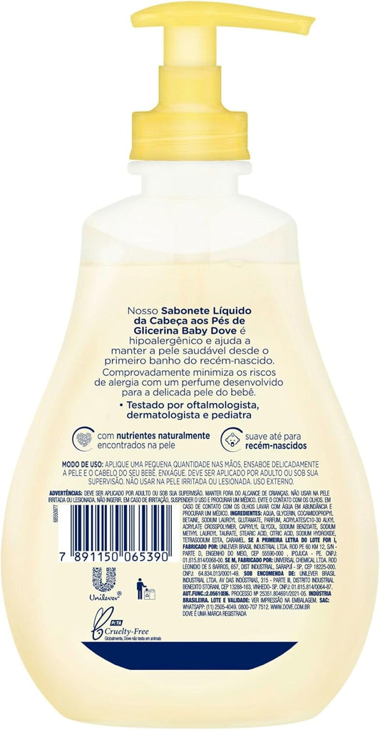 🧼 Sabonete em Barra Baby Dove Hidratação Glicerinada – 75g